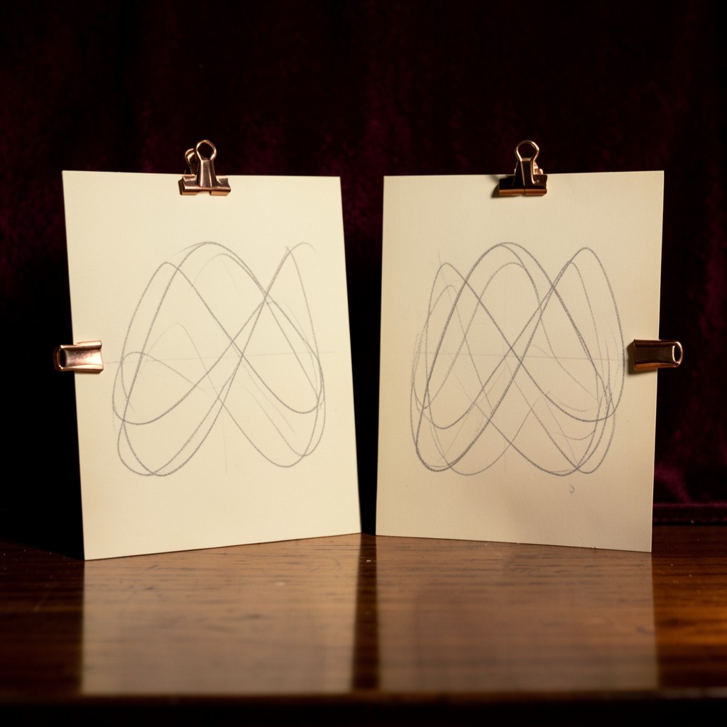 Side-by-side chart panels comparing flat and zigzag Elliott corrections
